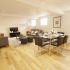 Light, airy, open plan living space